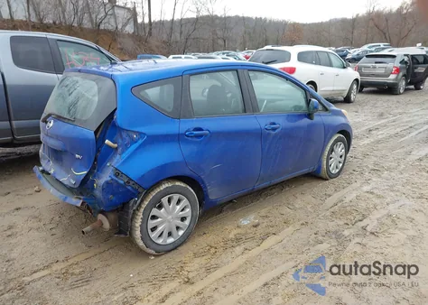 2014 Nissan Versa Note Sv z USA, uszkodzony, nr VIN 3N1CE2CP6EL373138